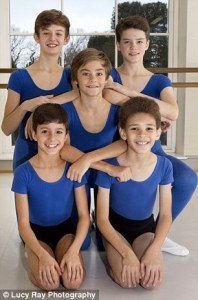 Some boys have admitted relating to Billy Elliot due to teasing and bullying from other boys (Lucy Ray Photography,The Daily Mail) 2015